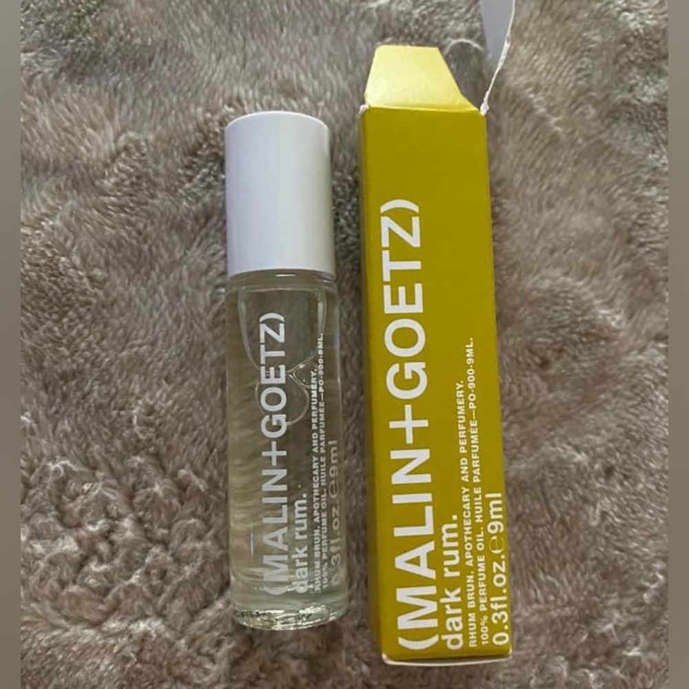 MALIN + GOETZ dark rum  rollerball perfume  ✨FULL SIZE✨ new in box